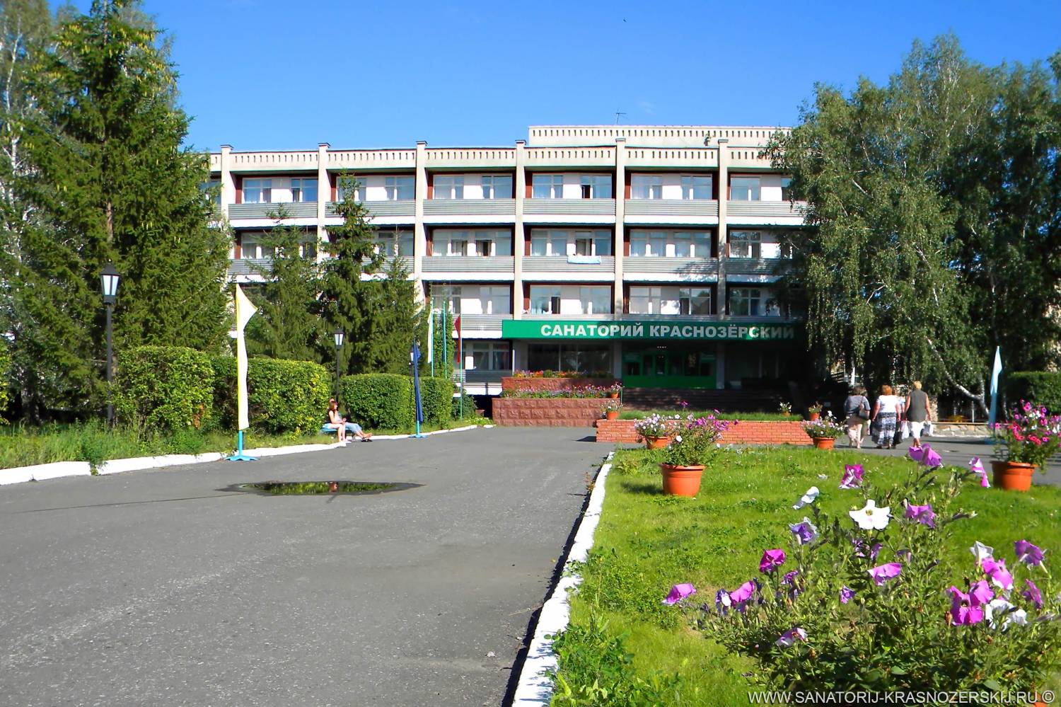 Санаторий в Красноозерке Новосибирской области